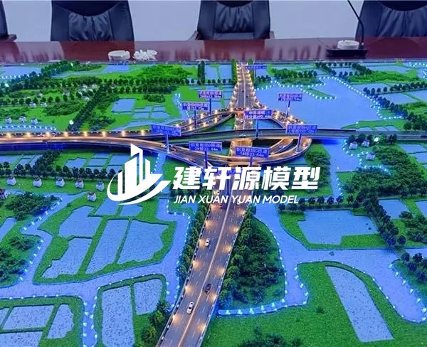 沅江高速公路沙盘定制